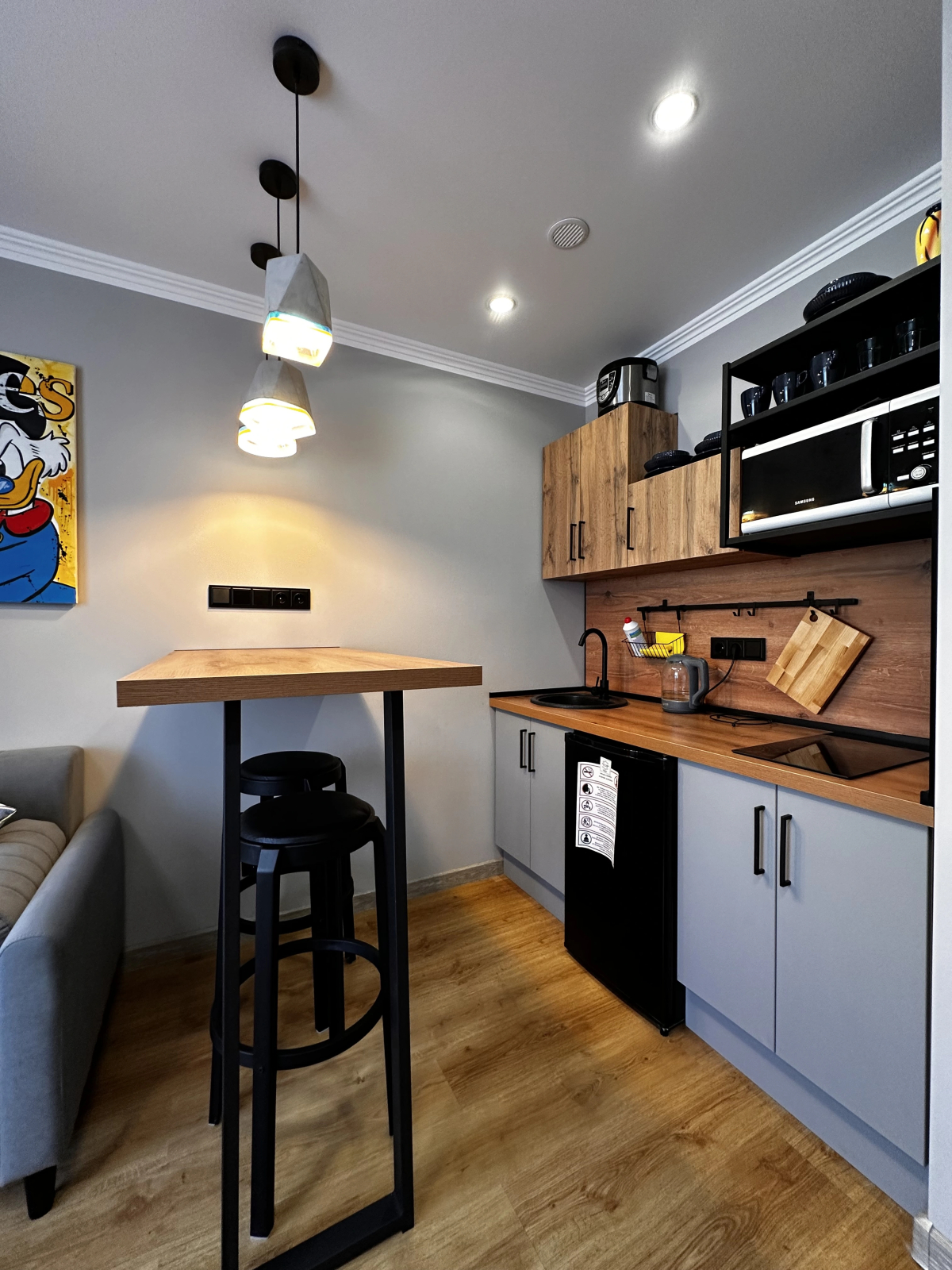 Квартира Студия в стиле Лофт