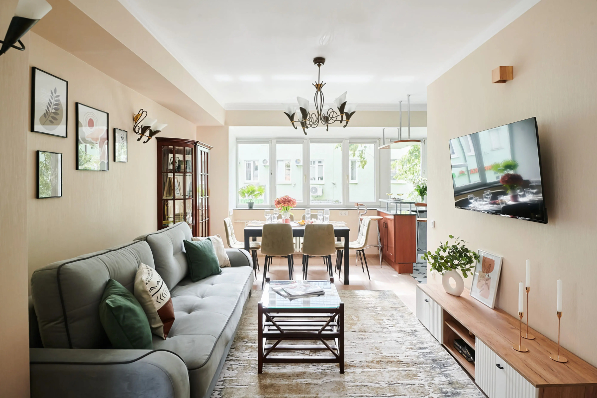 Квартира GM Apartments на Берегу Москва-реки