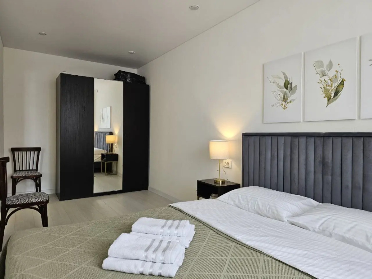 Квартира Новая Дизайнерская на Центральной Улице Города