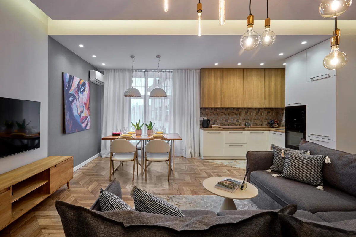 ЕвроУют Стильная 2 комнатная квартира