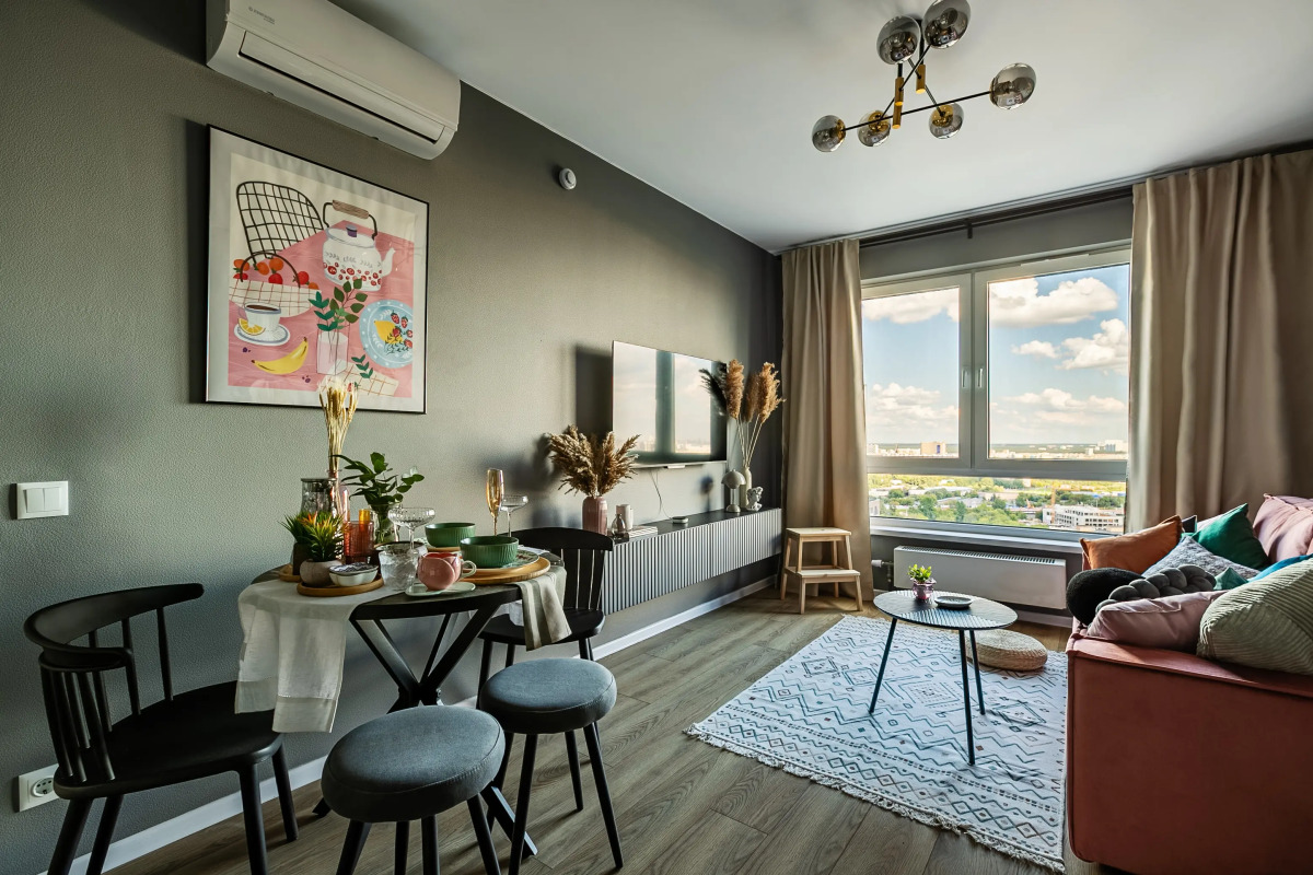 Квартира Dobrolyubova Great View 29 Floor