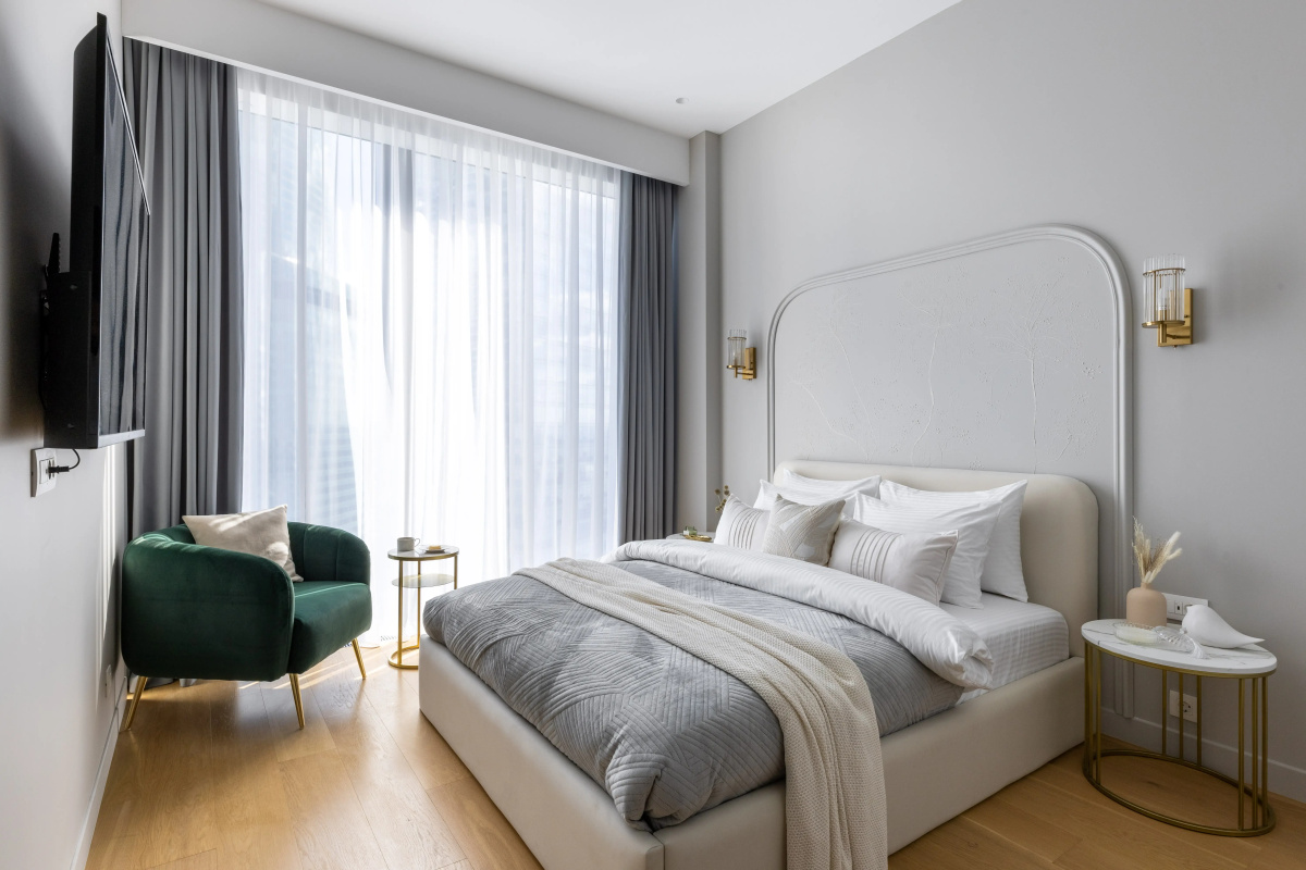 Квартира GM Apartments Суперсовременная Видовая Квартира в Neva Towers