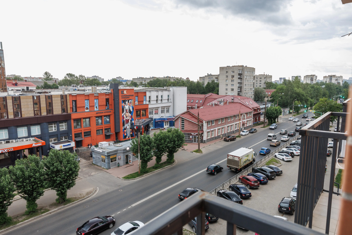 Квартира Красочная студия Стокгольм в Сердце Ярославля