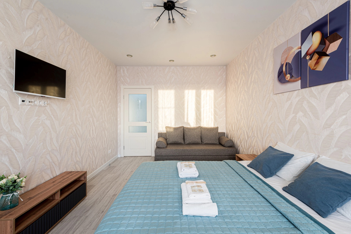 Квартира 1-к в центре рядом с ТЦ Мега Молл от RentAp 5 сп.мест