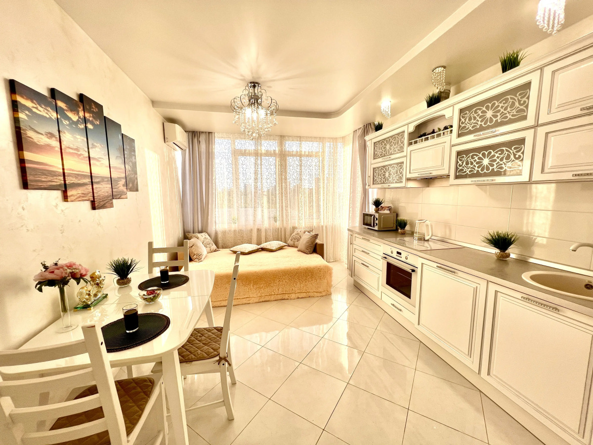 Апартаменты на Ново-Садовой, 106 (лит. О)  с видом на реку Волгу