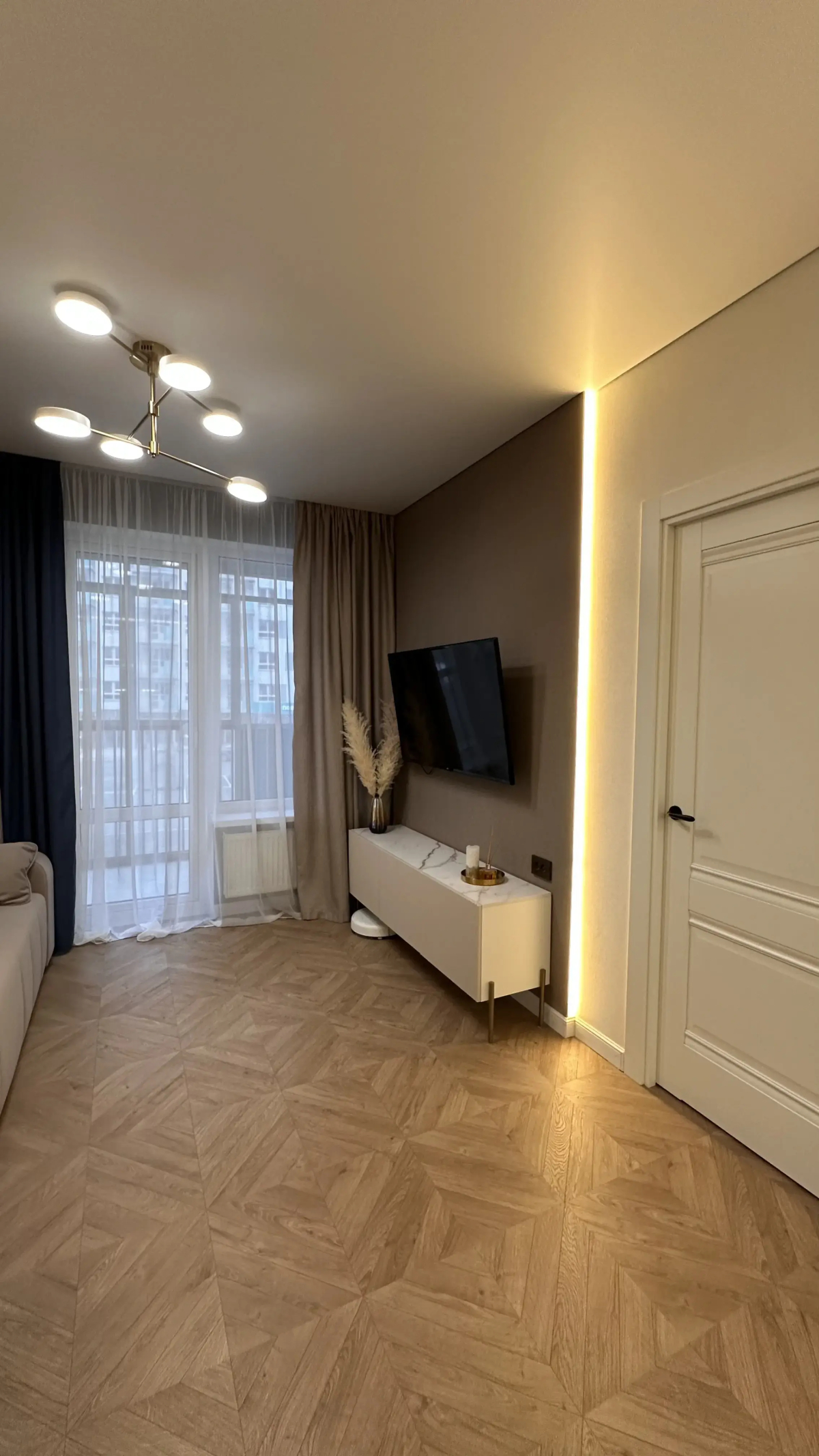 Квартира Отличная евродвушка на берегу Онего