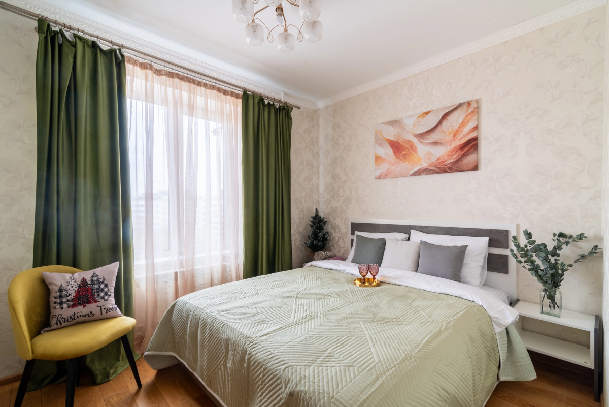 Квартира Двухкомнатная квартира у метро Минская, Парк Победы