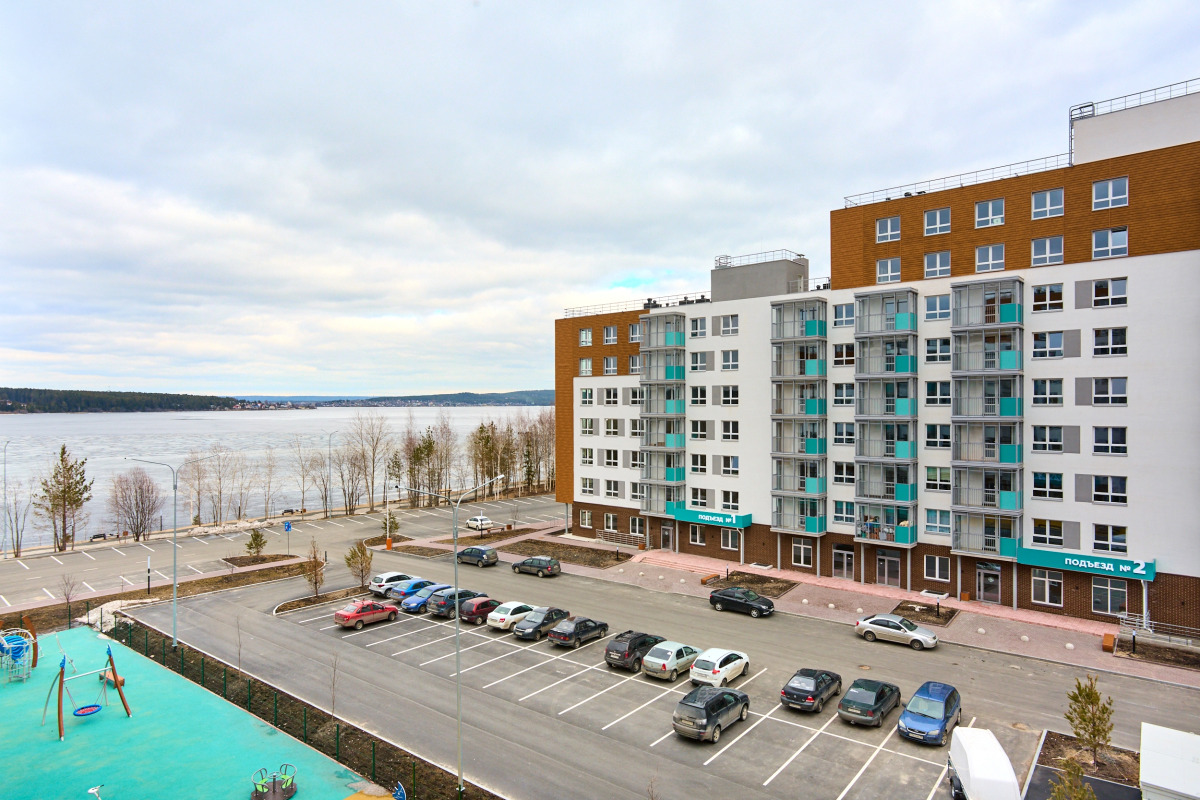 Квартира в новом доме у озера (ап. Нордикхаус 3)