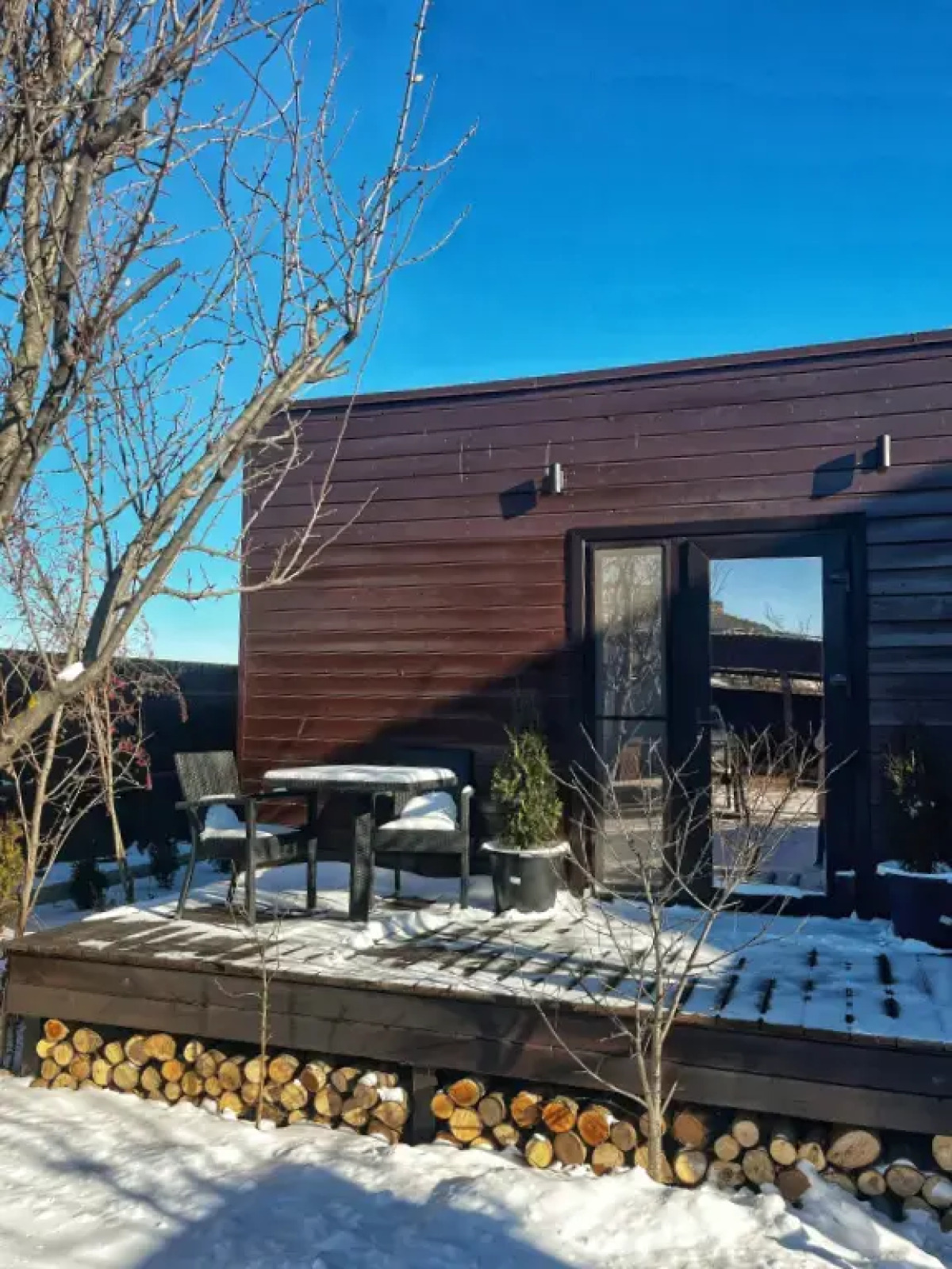 Частный дом с видом на горы