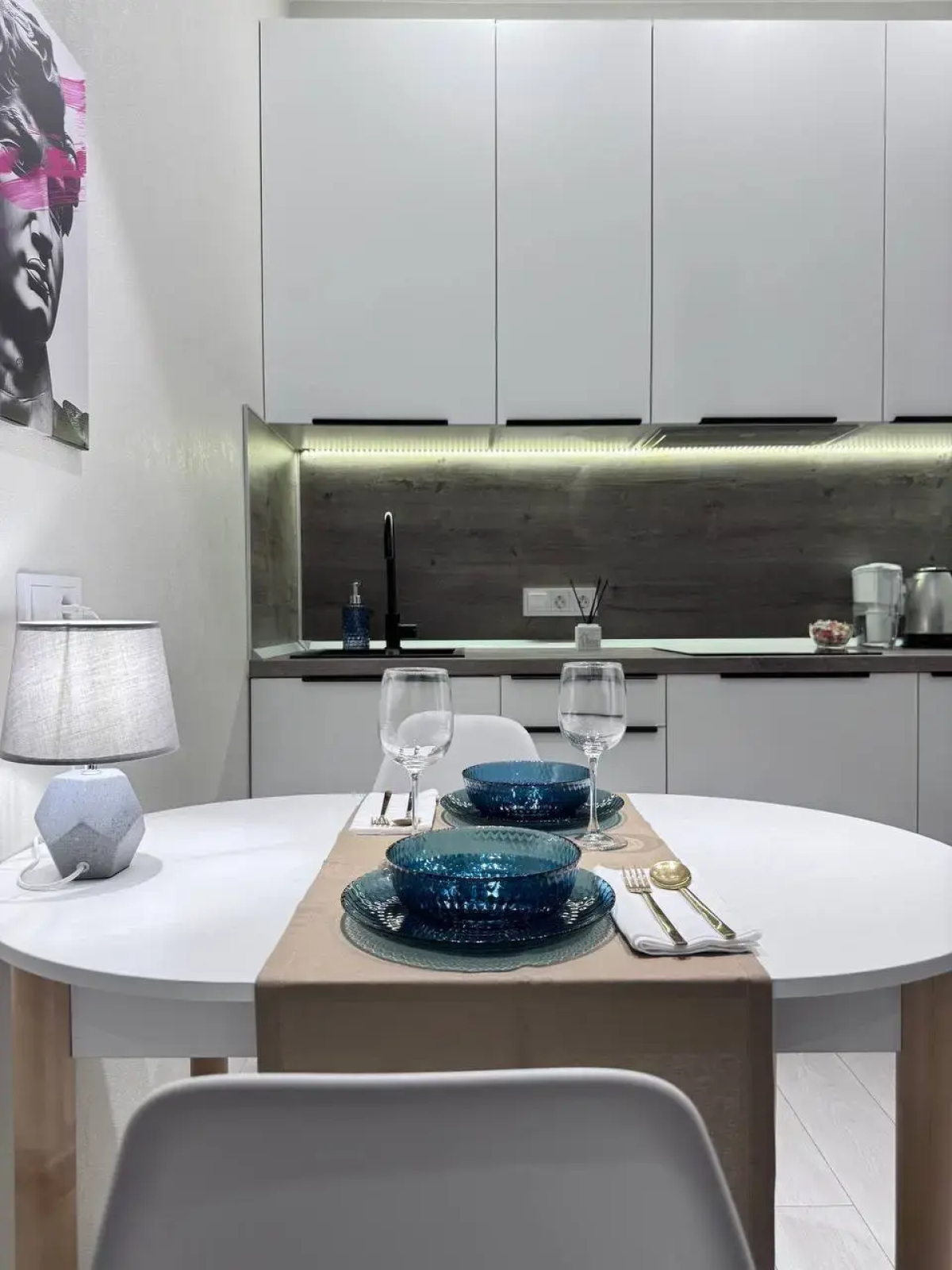 Квартира Евродвушка FamilyStyle в Новом районе Москвы