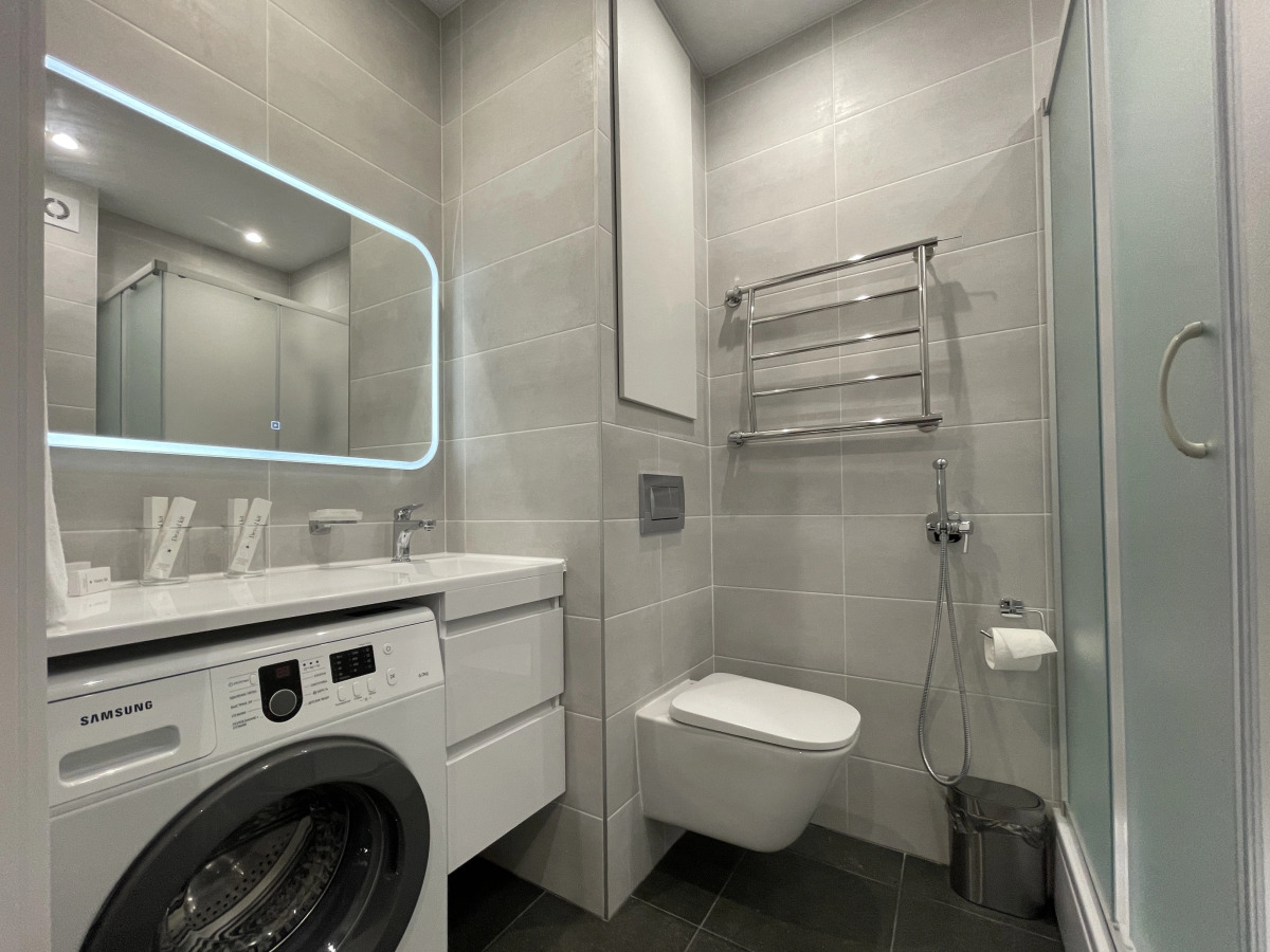 Апартаменты Fresh двухкомнатные с 2 спальнями и душевой кабиной