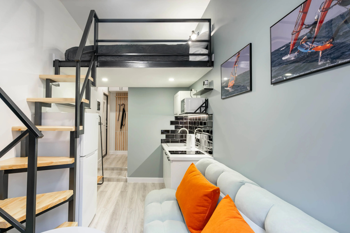 Квартира Светлая студия в центре