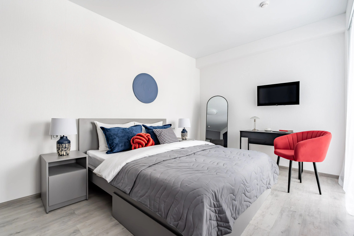 Квартира Granat на Васильевском острове Satin home