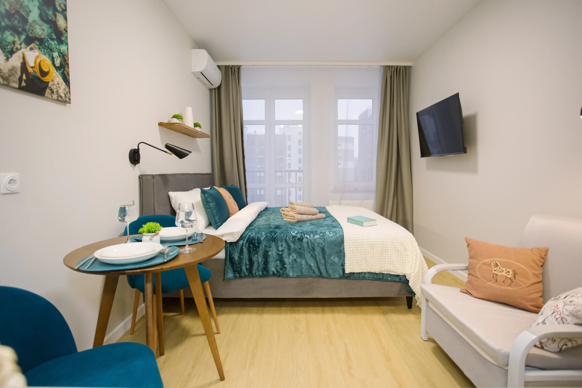 Апартаменты Сердце Ярославля Лазурь 3