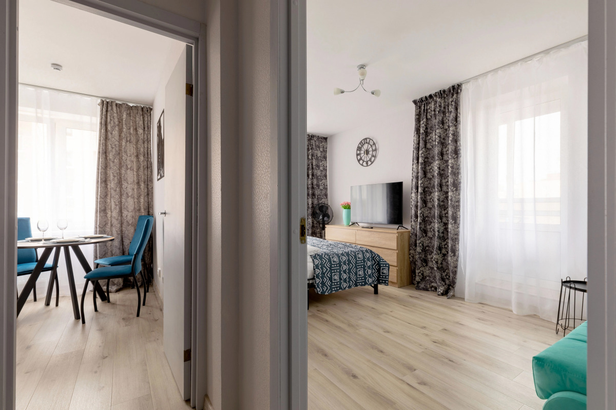 Апартаменты Живи в Курортном однокомнатная квартира Садовая 90