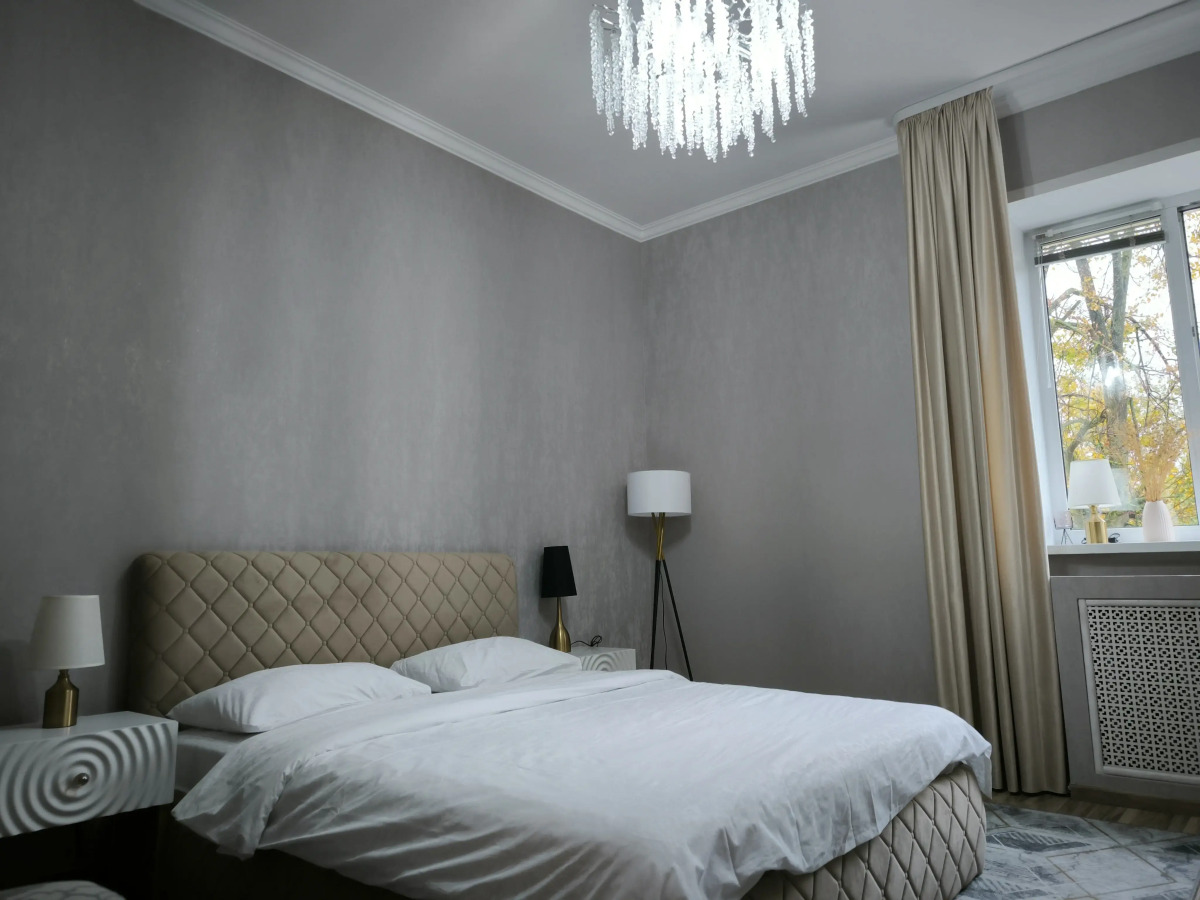 Апартаменты Белая Трехкомнатная Квартира у Вокзала