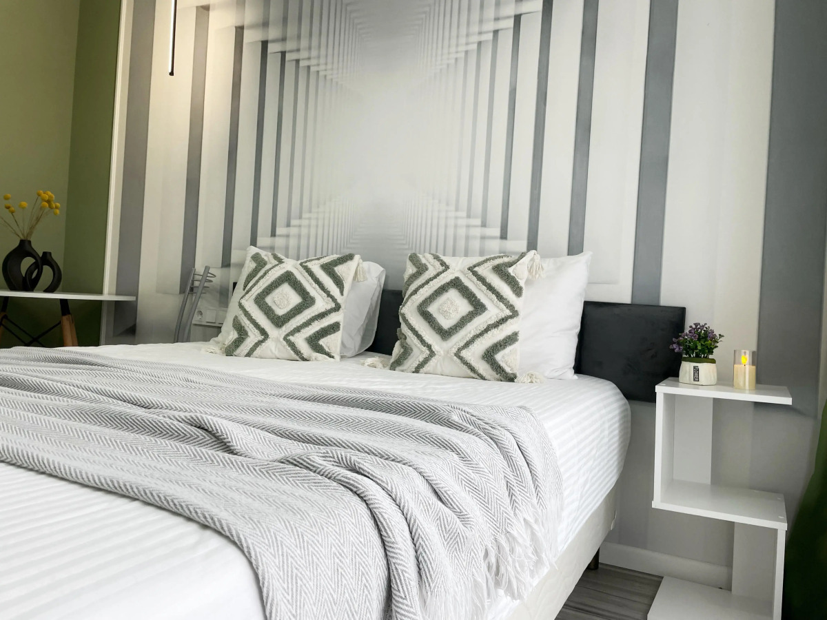 Апартаменты с балконом 3 минуты до моря