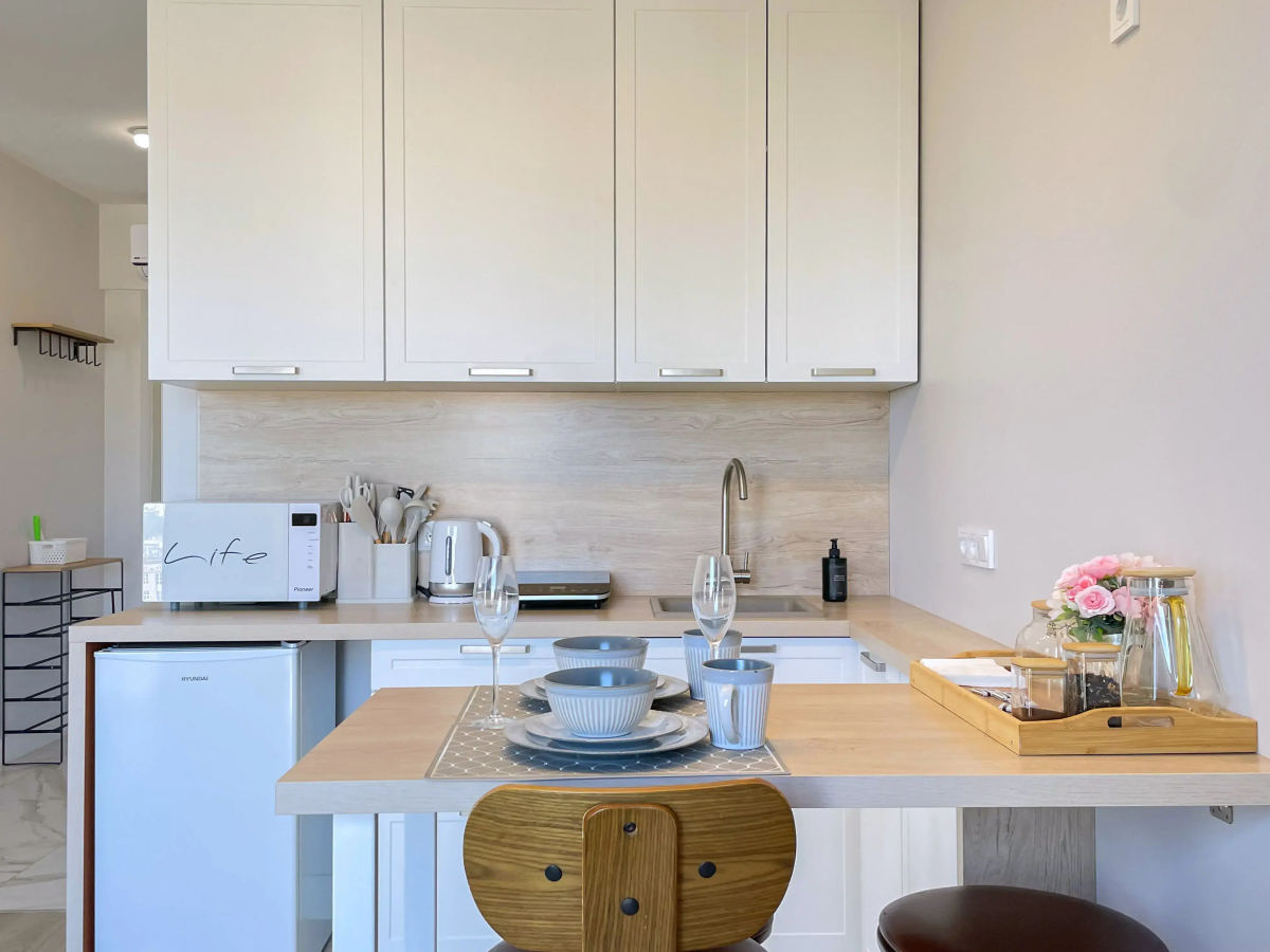 Апартаменты с Панорамными Окнами на 14 Этаже Небоскреба Бизнес-Класс в ЖК D1