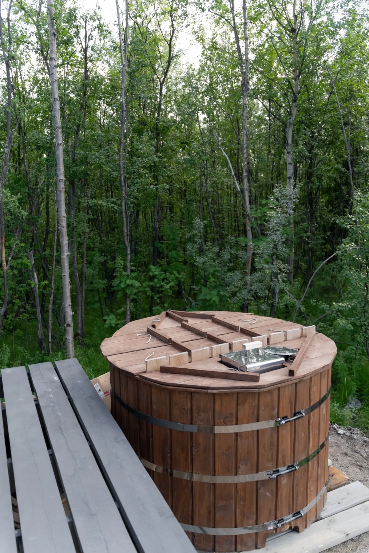 Частный дом A-Frame в лесу в 6 км от Мурманска