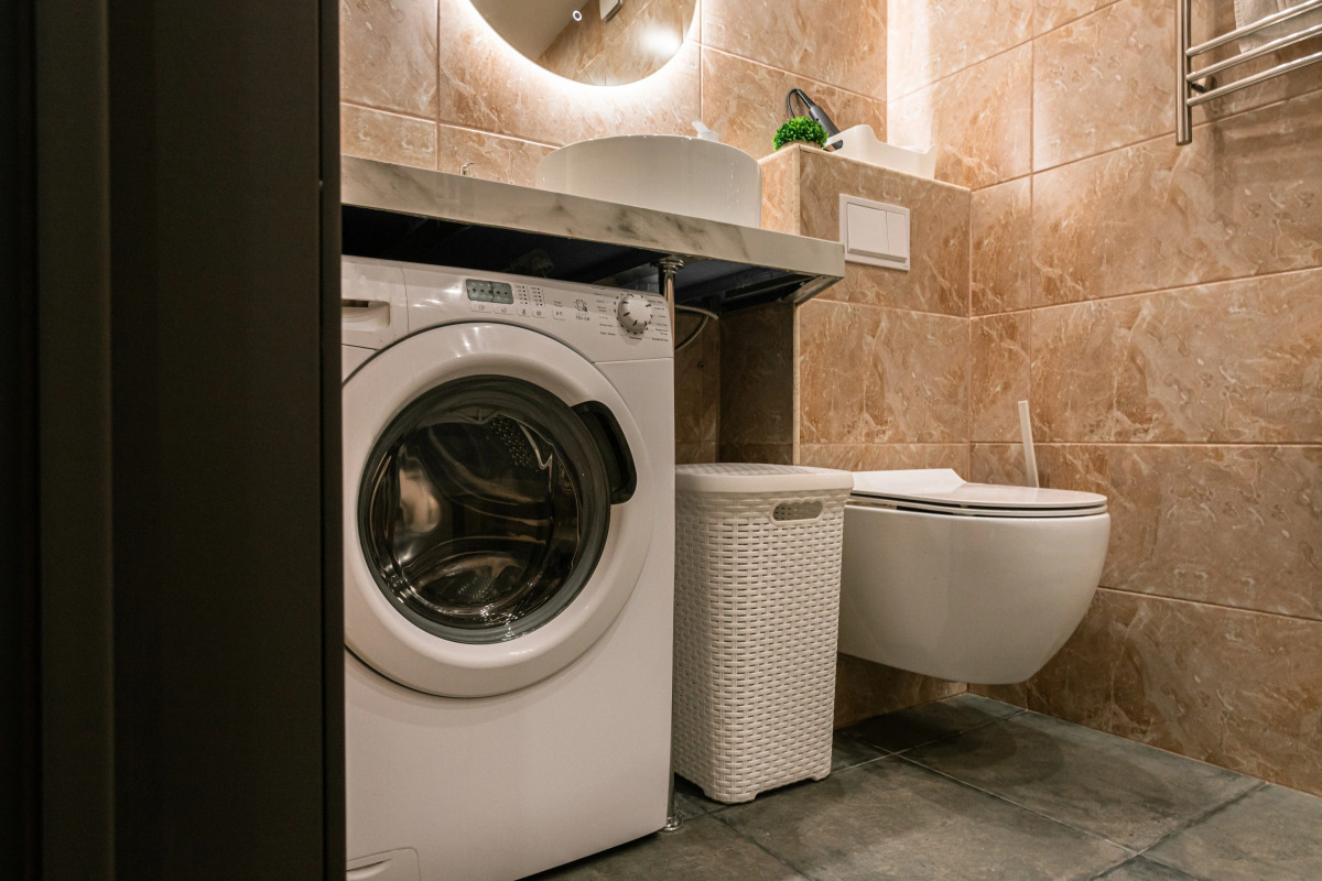 Апартаменты Lalapart Gray stone на 30 этаже небоскреба Савеловский Сити