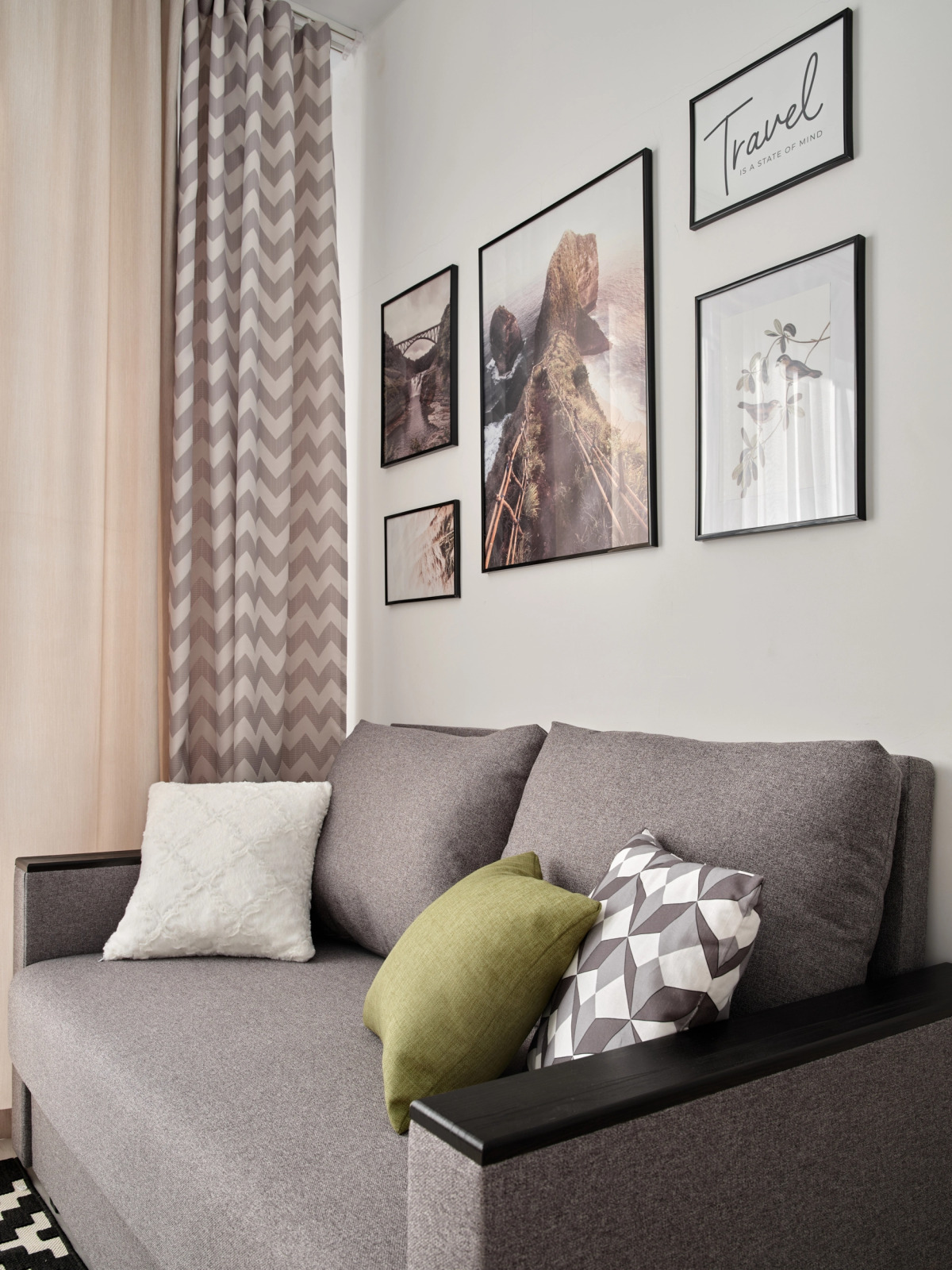 Апартаменты Уютная Скандинавия возле аэропорта