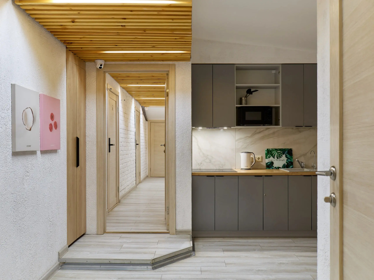 Апартаменты Rush in Aparts в Центре Казани Одноместный Номер с Душем