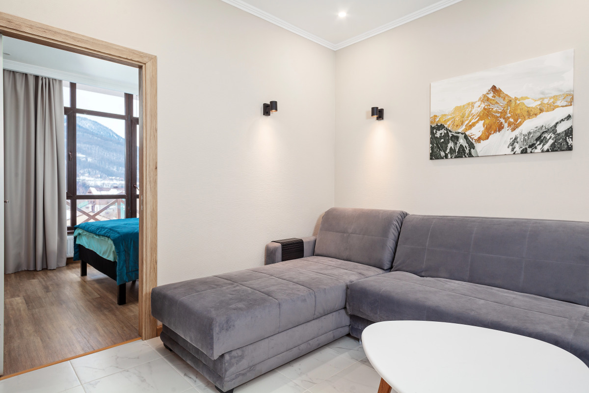 Апартаменты для Большой Семьи с Тремя Балконами