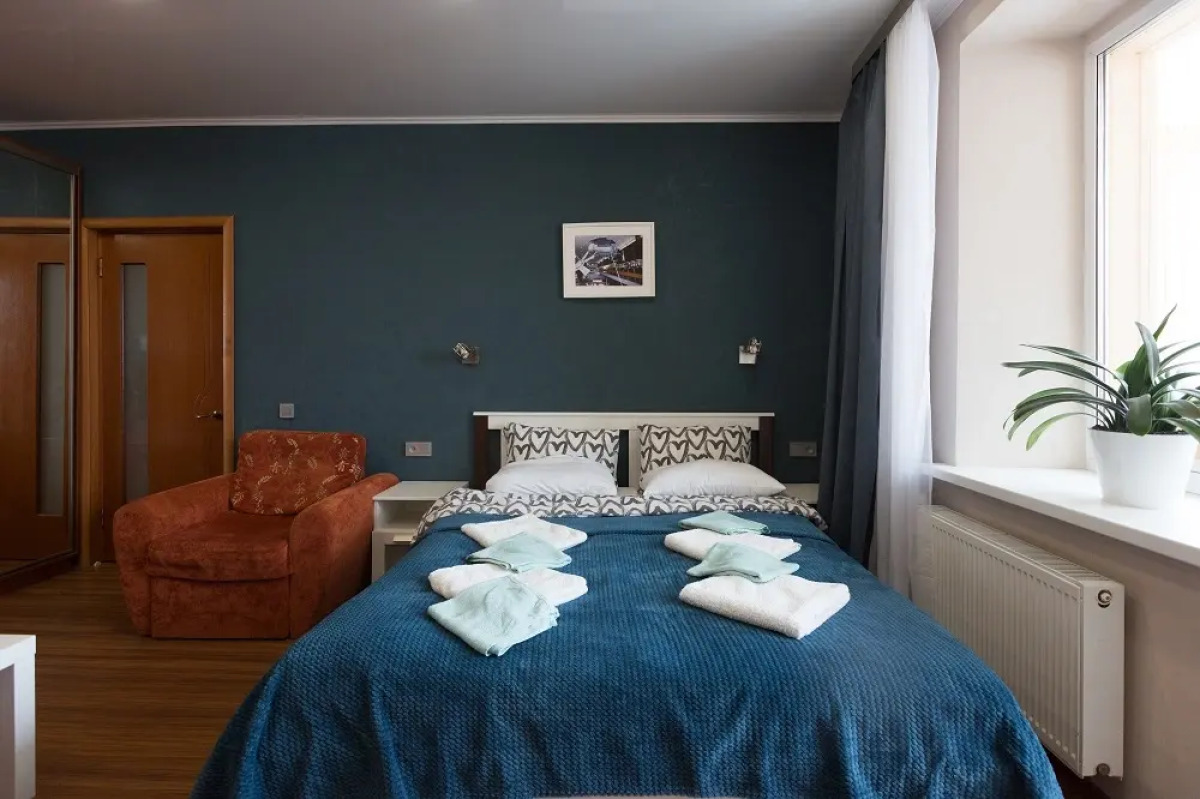 Апартаменты Космические возле Калужских Терм и рядом с Музеем Космонавтики на Сиреневом бульваре