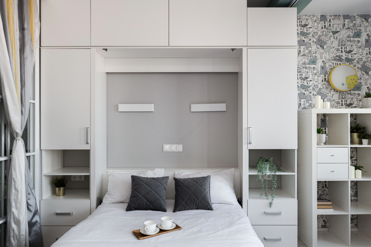 Апартаменты Lalapart Marengo с панорамным видом на 35 этаже небоскреба Савеловский Сити