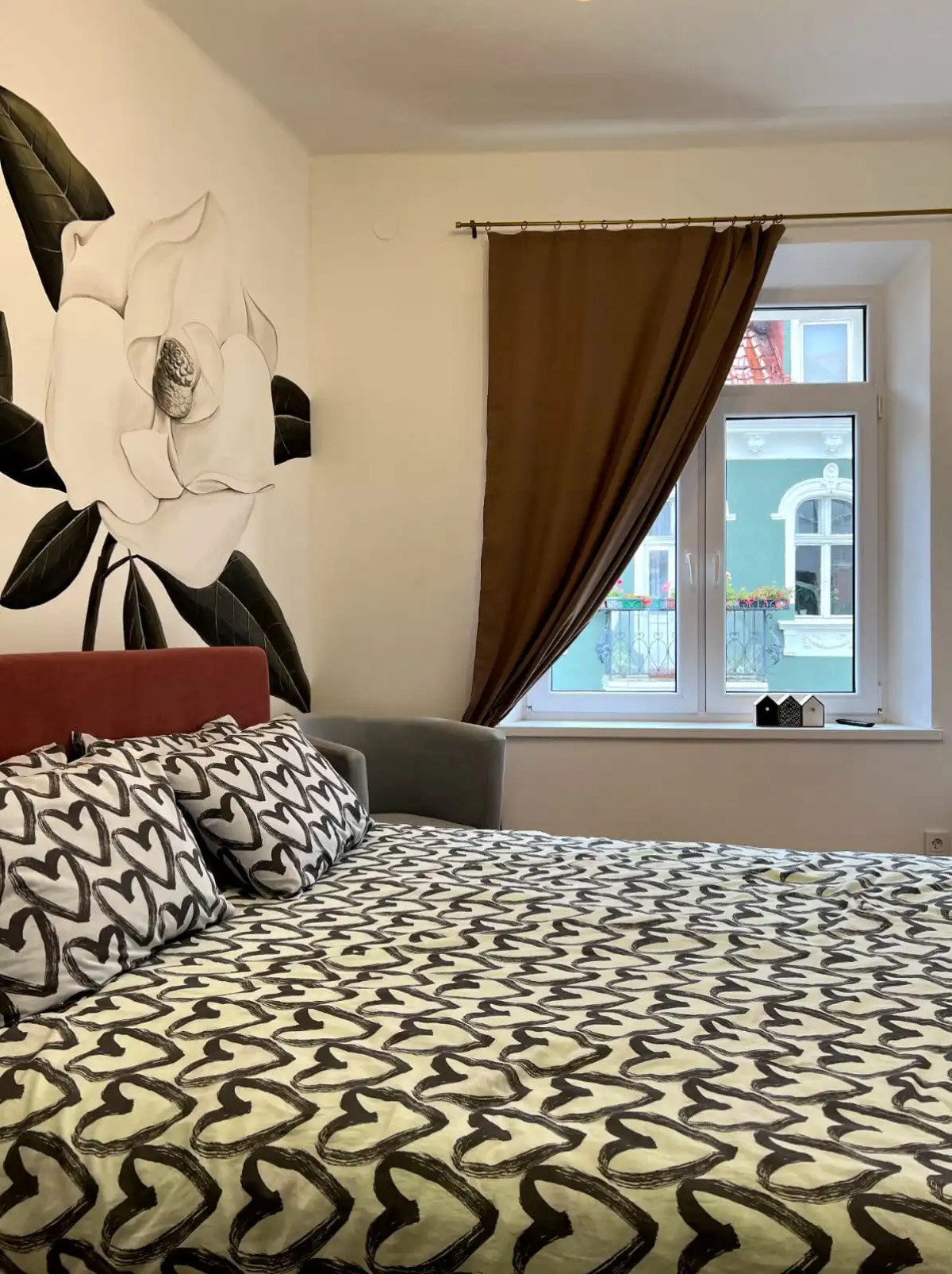 Апартаменты Стильные 2х-комнатные на Театральной с Шикарным Видом