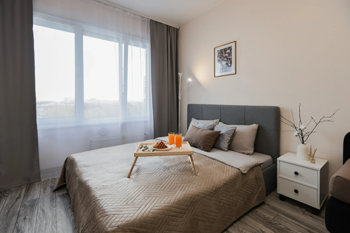 Квартира Лучшая у Аквапарка и по Пути в Аэропорт Толмачево