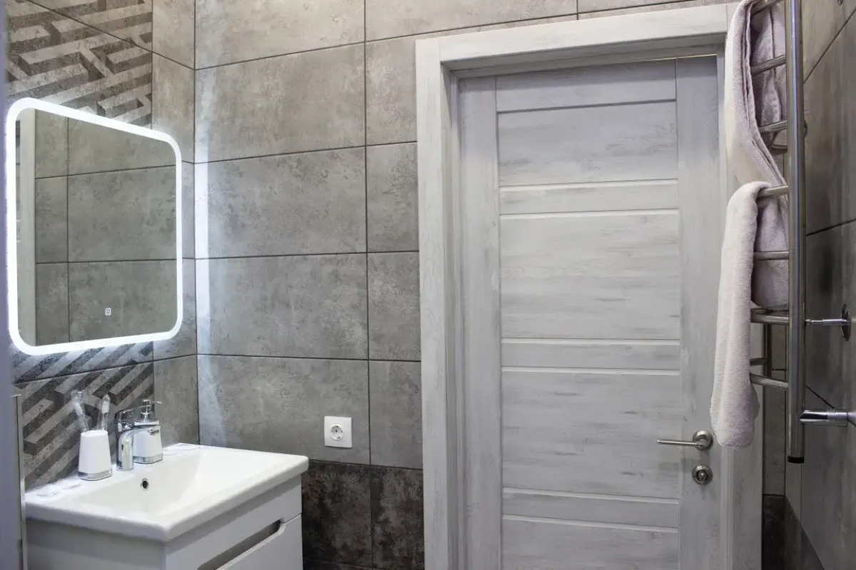 Апартаменты для 1, 2 гостей с видом на город