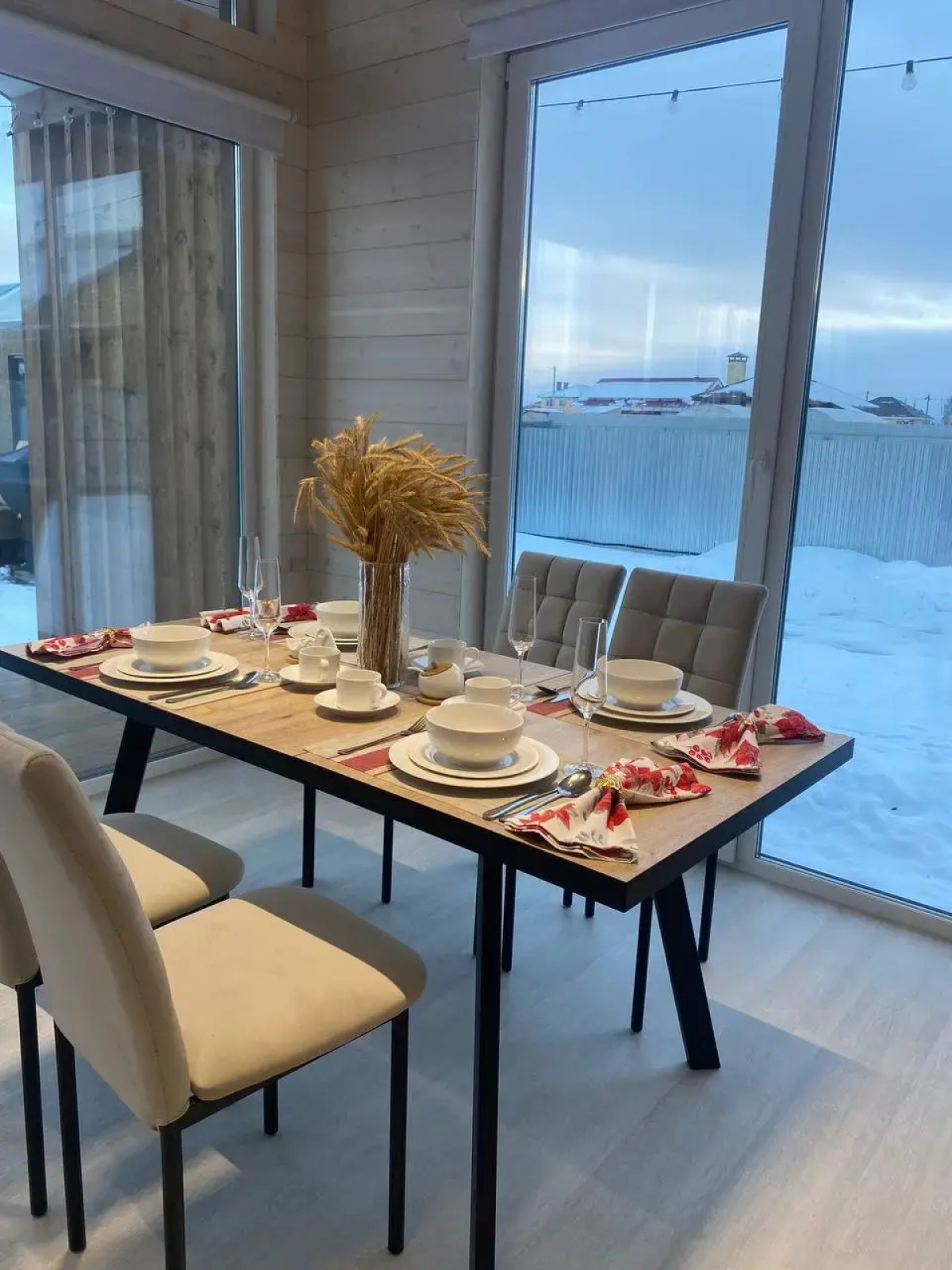 Частный дом Барн-хаус с сауной и чаном