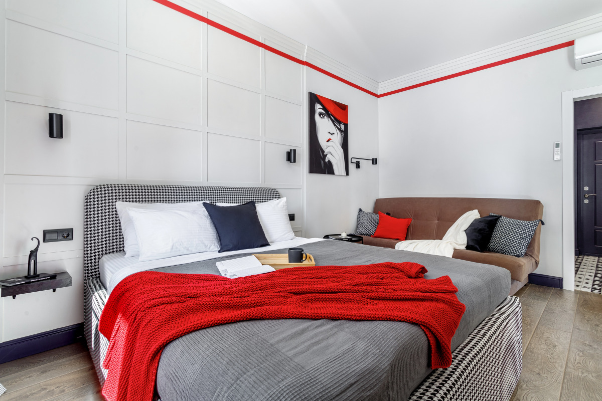 Апартаменты UzorApart Дизайнерская студия на набережной в центре города