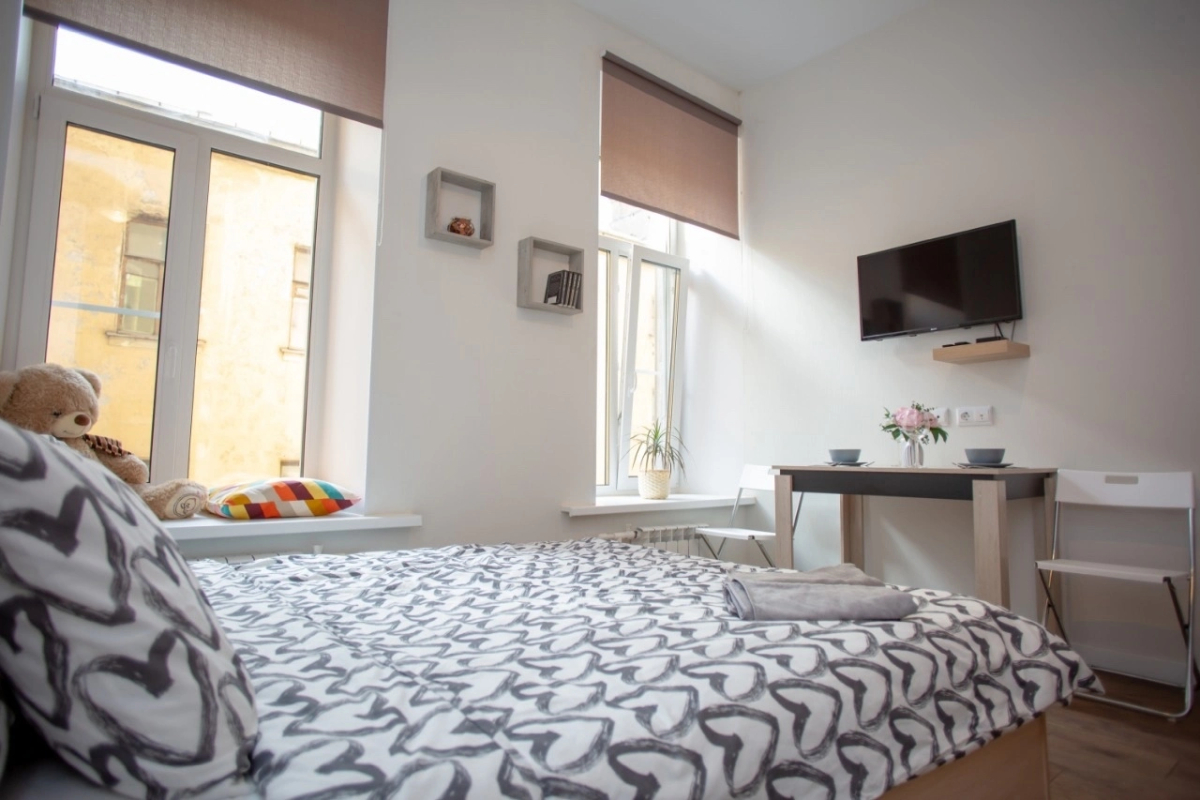 Апартаменты 1 Уютная студия на двоих