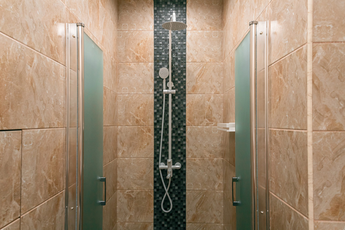 Апартаменты Lalapart Gray stone на 30 этаже небоскреба Савеловский Сити