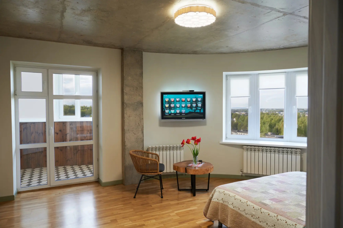 Квартира с Видом на Историческую Часть Костромы и Волгу