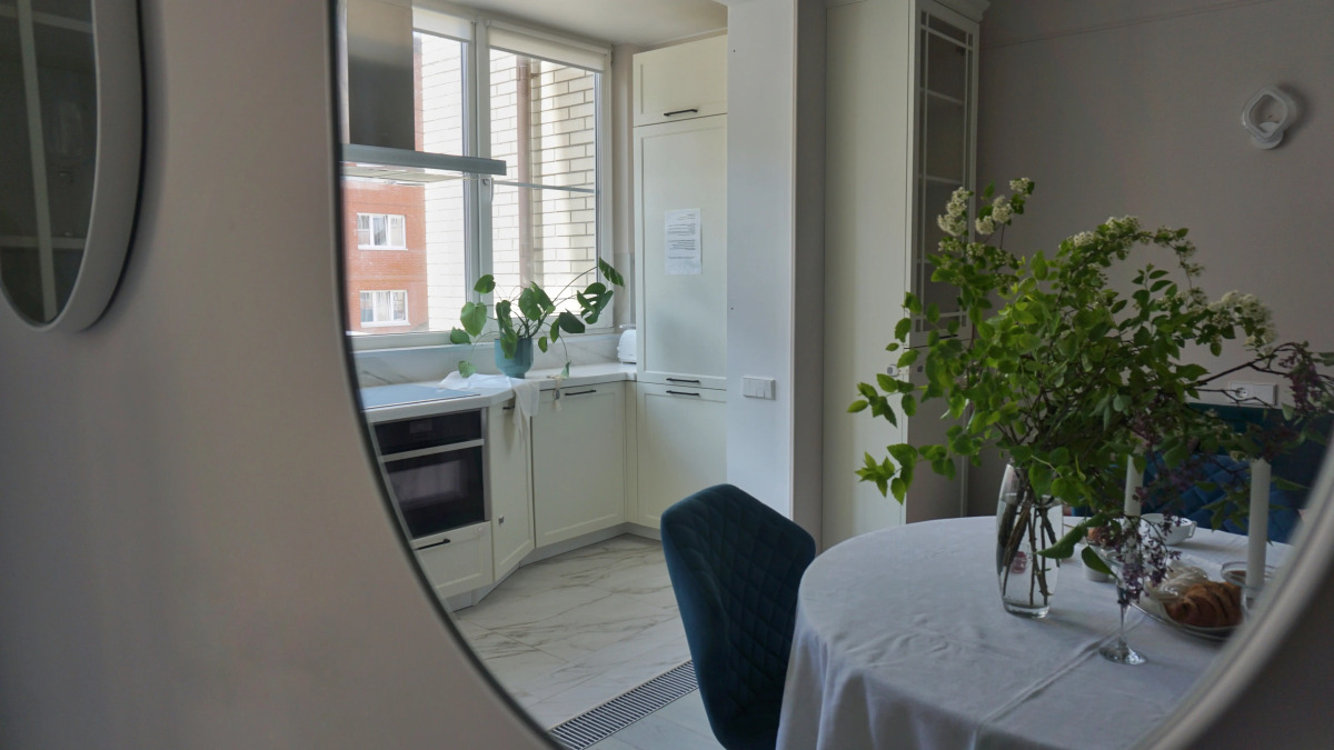 Квартира просторная трешка