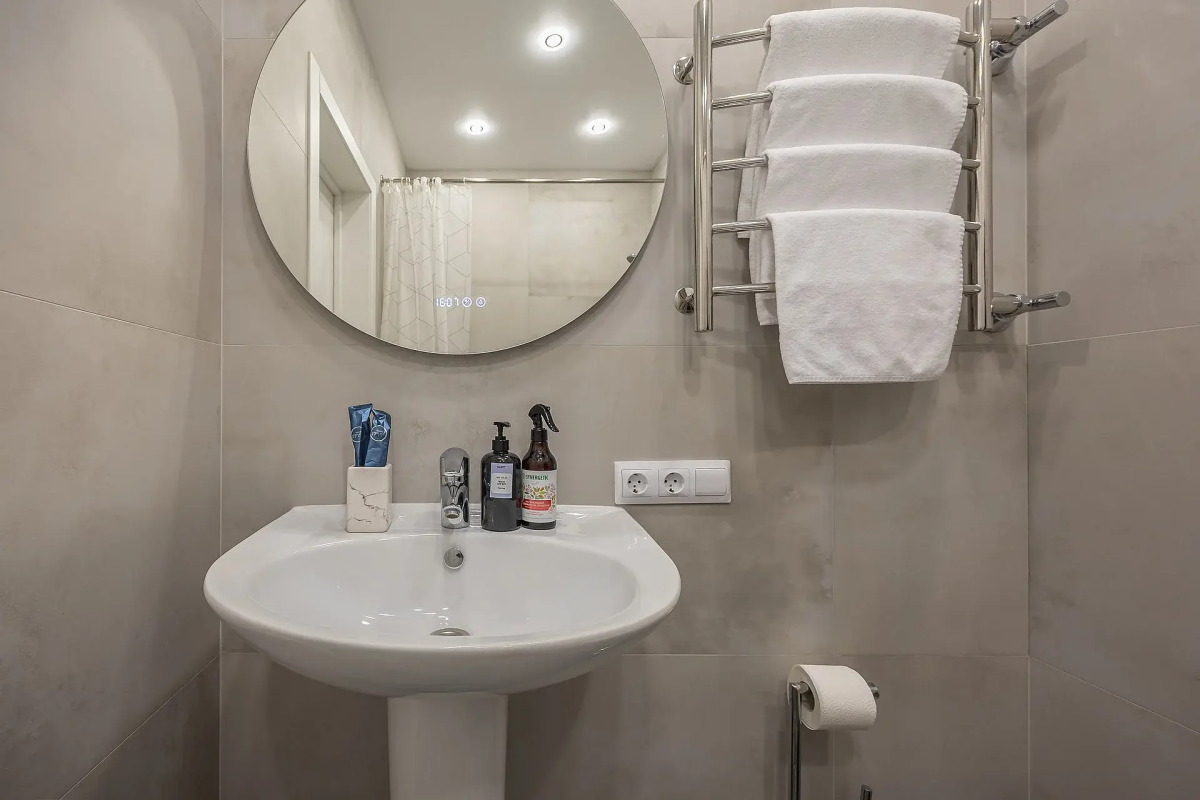 Квартира Студия в новом доме рядом с канатной дорогой