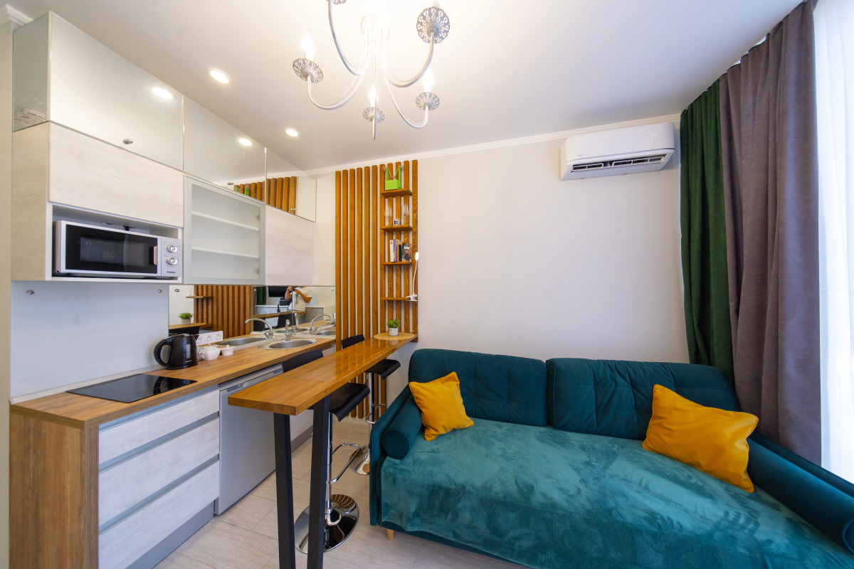 Апартаменты студия в элитном ЖК Метрополь от LetoApart