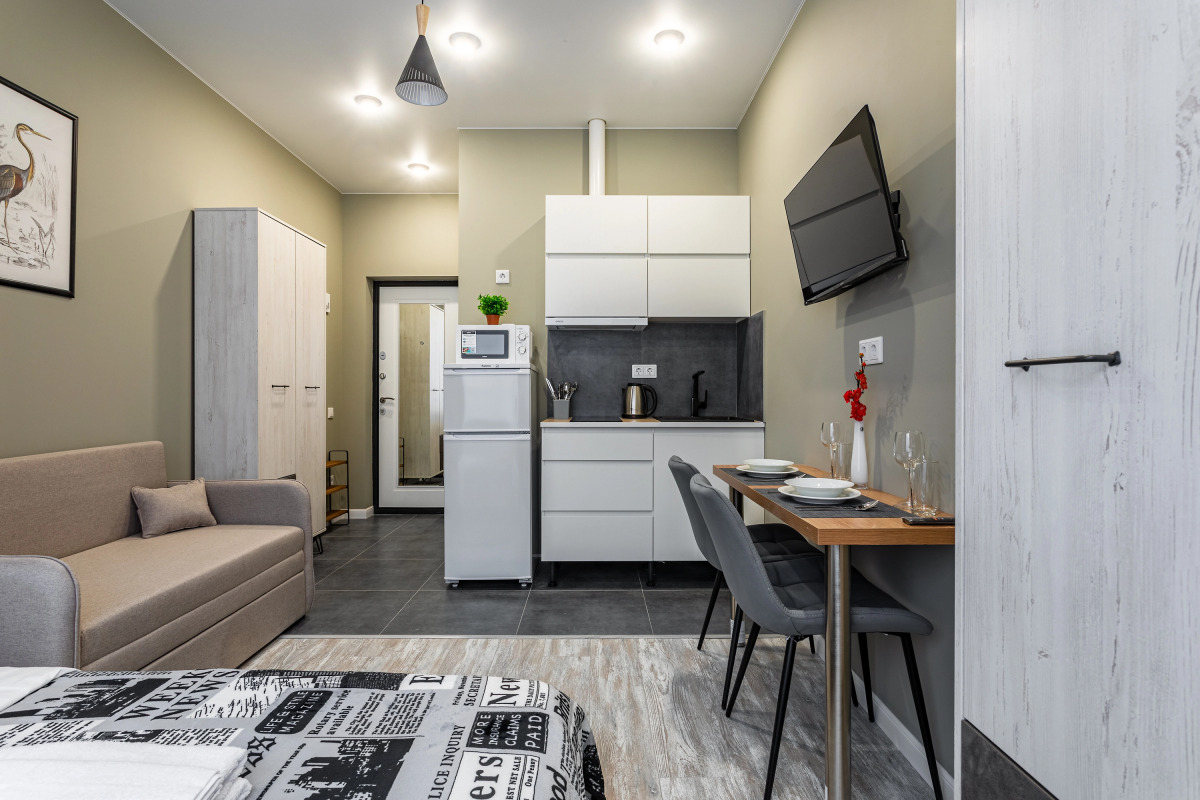 Апартаменты InHome24 Стильные Апартаменты С Евроремонтом в ЖК Скандинавия