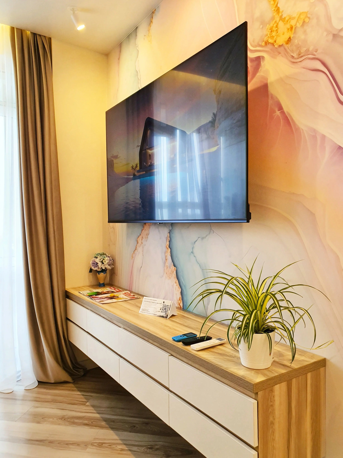 Квартира Уютные современные апартаменты рядом с центром