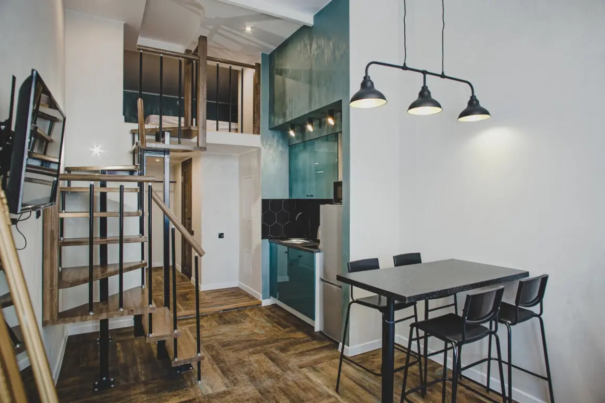 Двухуровневая Квартира Джаз ElenaSweetHome рядом с ТЦ Москва и Садовод