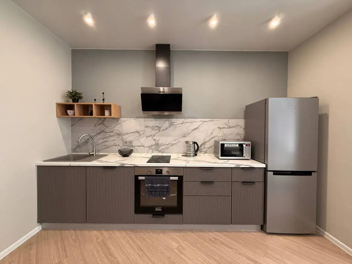 Квартира Новая уютная студия рядом с Аквапарком