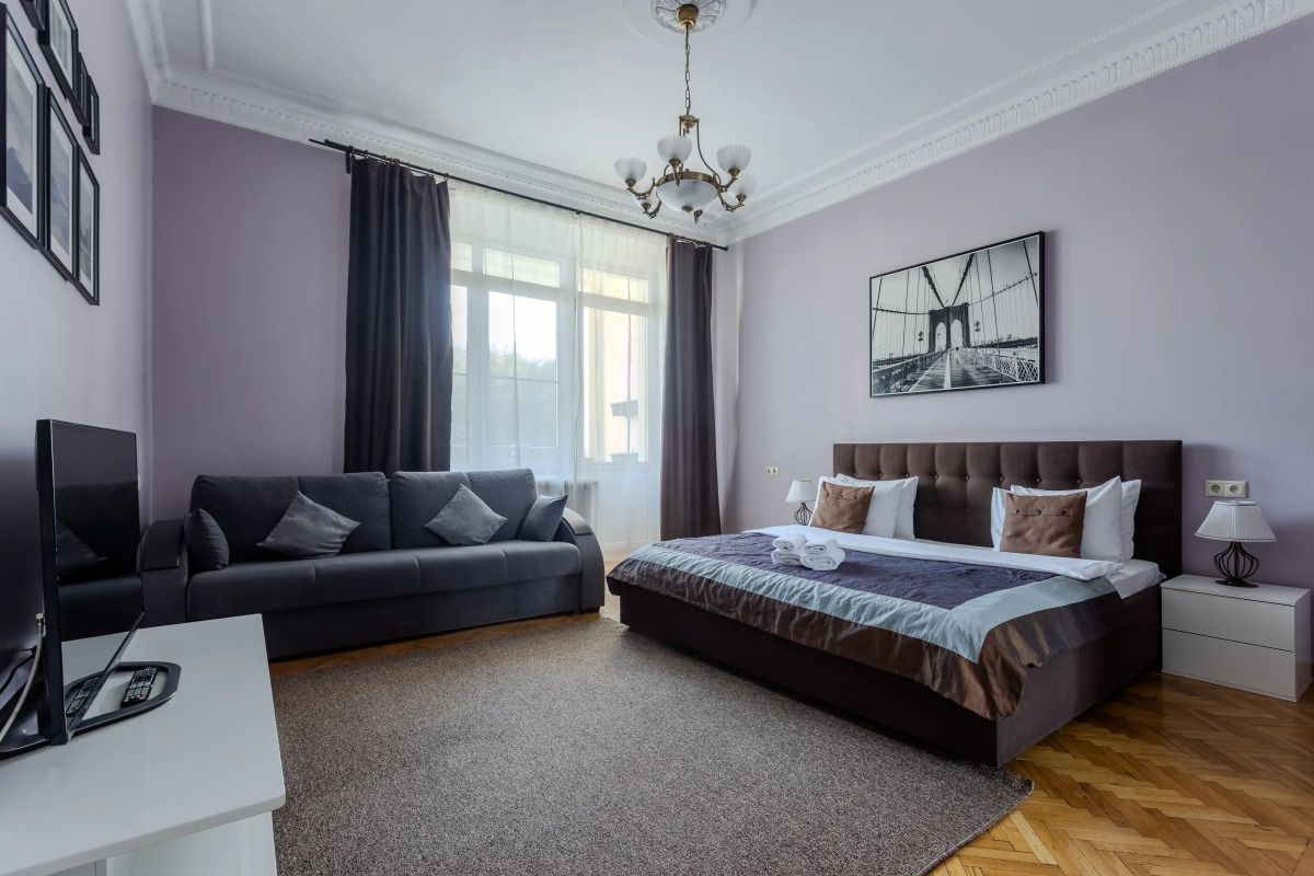 Апартаменты Стандартные с 3 спальнями и Балконом