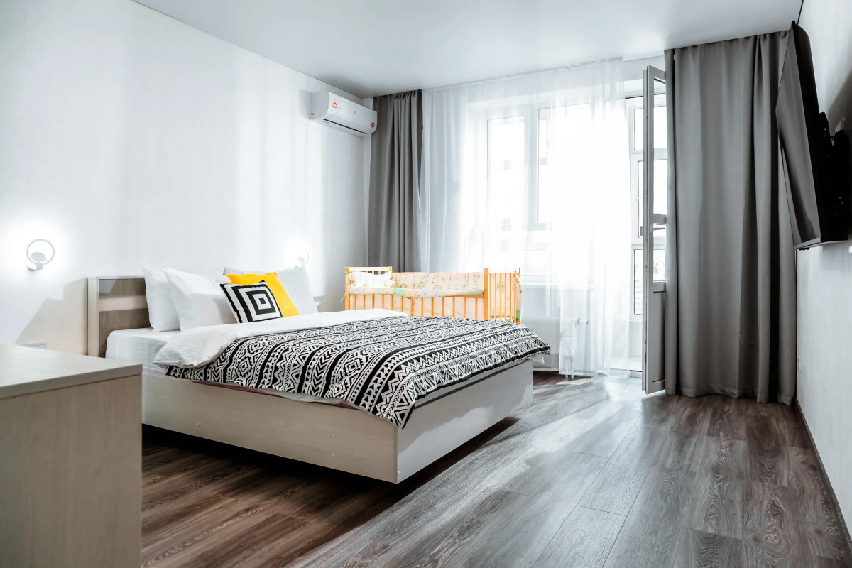 Квартира Просторная и светлая с видом на море