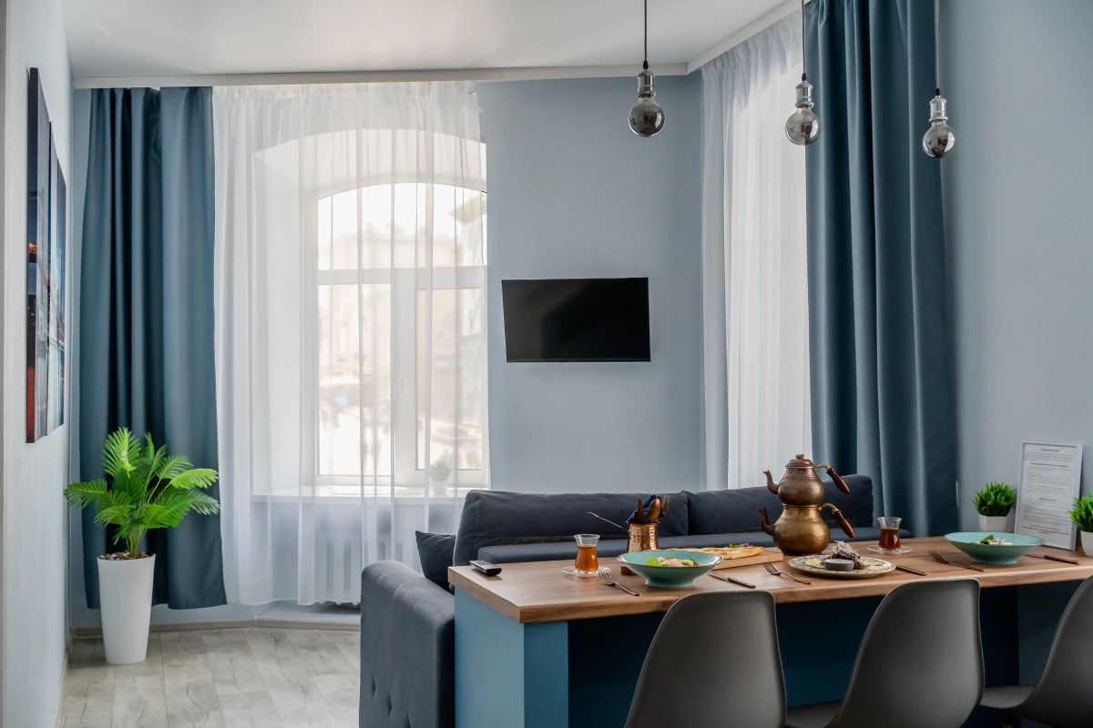 Апартаменты Новые Двухкомнатные с видом на Покровку №3