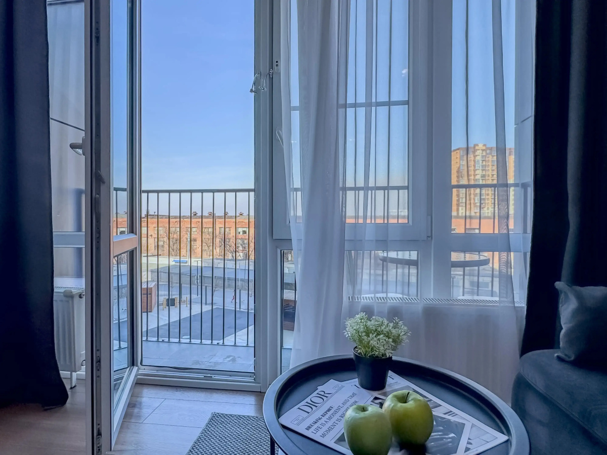 Квартира Green FOX с уютом в ЖК Атмосфера