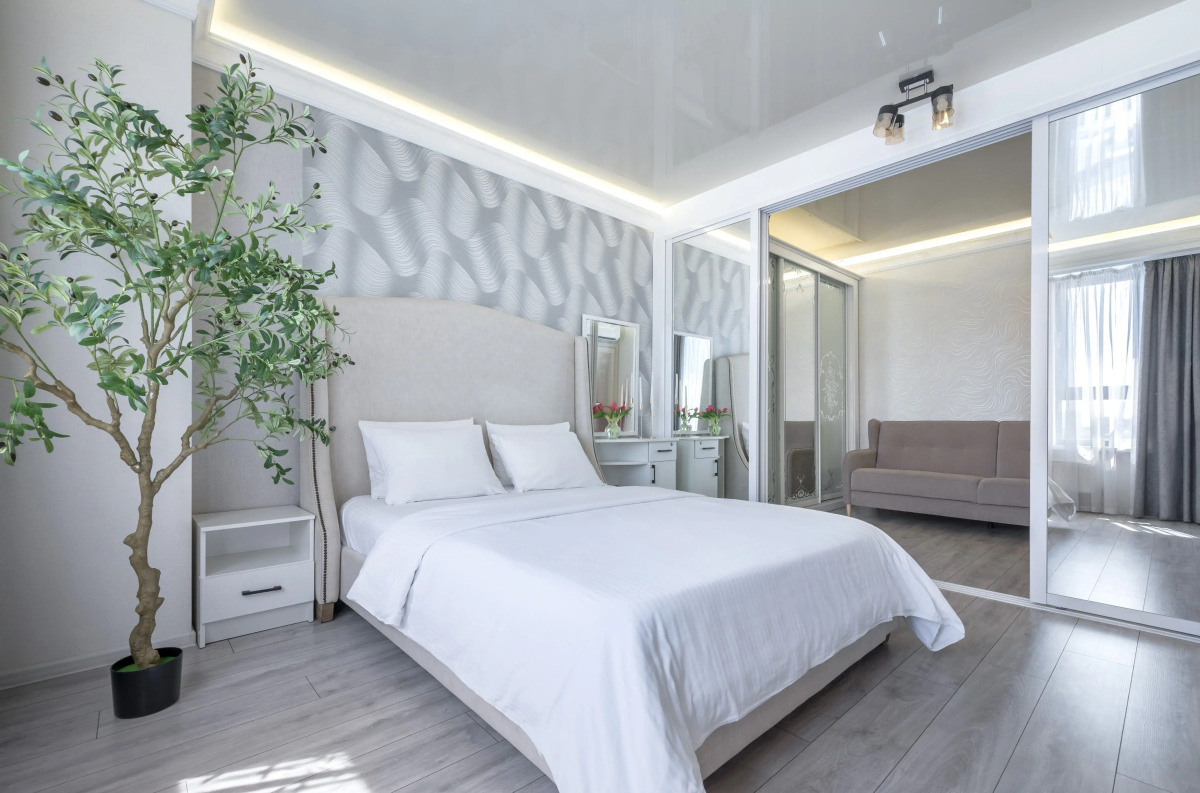 Апартаменты Эксклюзивные с ванной на балконе и видом на Marriott в ЖК Центральный