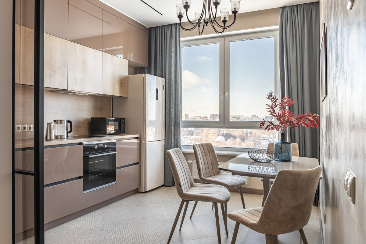 Квартира Moscow Deluxe Apartments Fili Family Suite